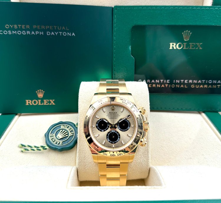 Rolex Daytona Unworn Cosmograph Daytona 40mm Champagne Yml Dial Yellow Gold 126508 Box Papers 2024