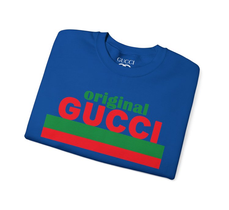 Gucci Blue Sweatshirt - Size Usa
