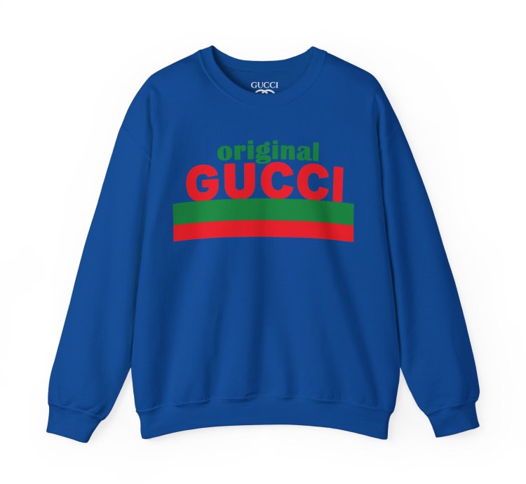 Gucci Blue Sweatshirt - Size Usa
