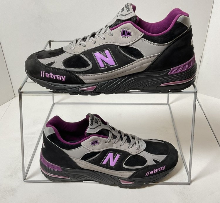 New Balance 2021 Stray Rats 991 Black Us12 No Box