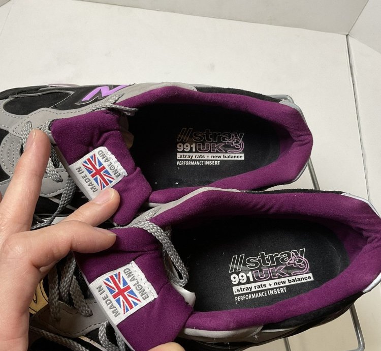 New Balance 2021 Stray Rats 991 Black Us12 No Box