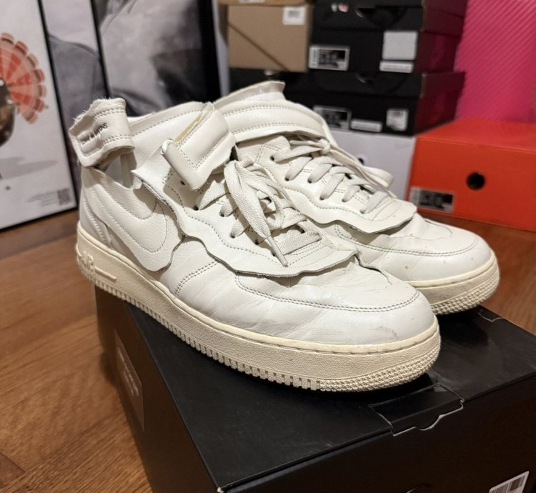 Nike Air Force 1 Mid Comme Des Garcons White