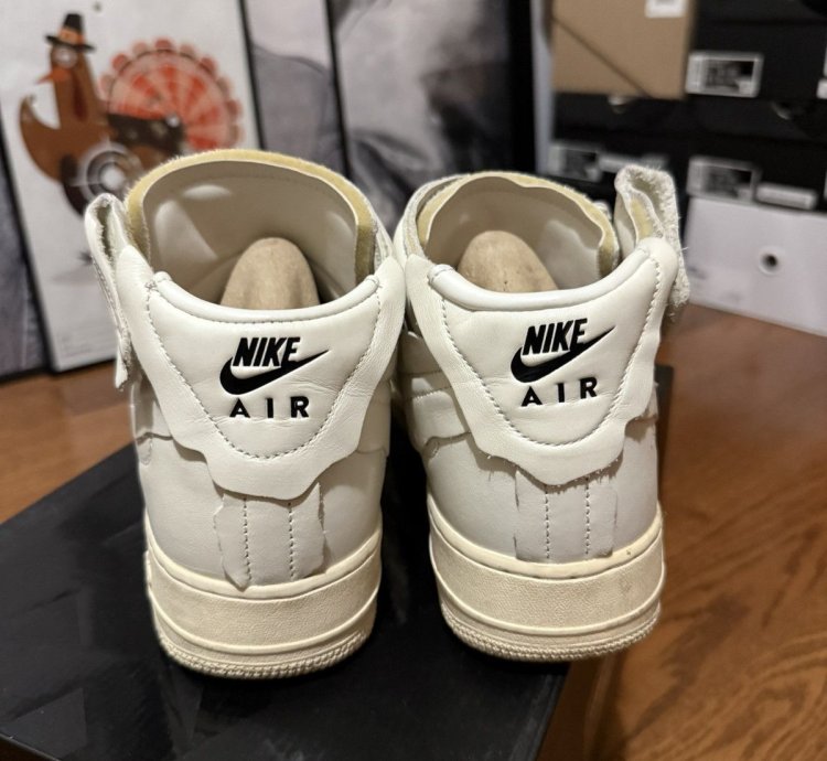 Nike Air Force 1 Mid Comme Des Garcons White