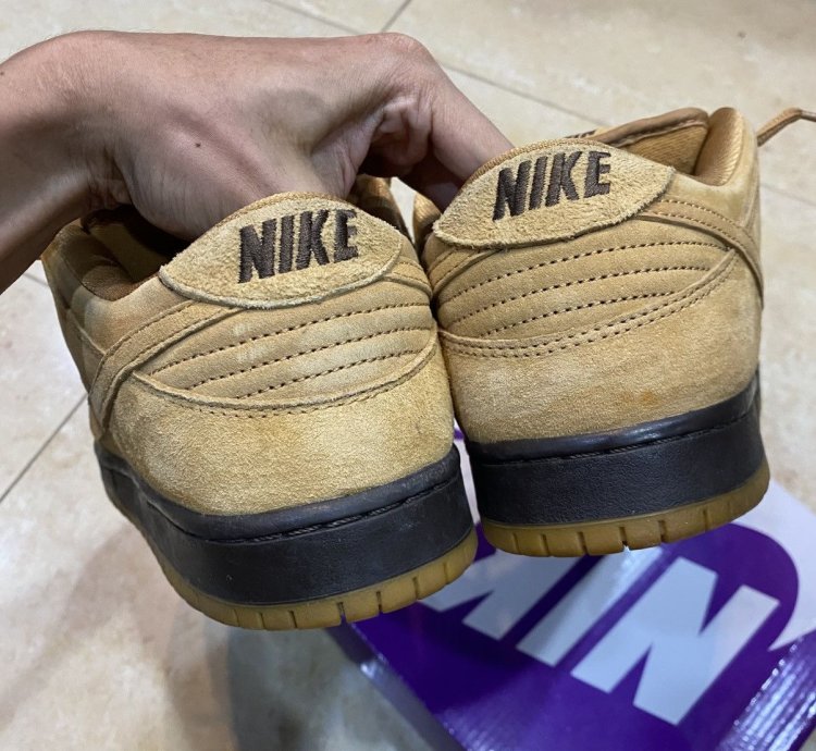 Nike Sb Dunk Low Wheat Mocha Size 11