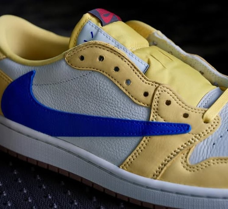 Jordan 1 Retro Low Og Sp Travis Scott Canary womens