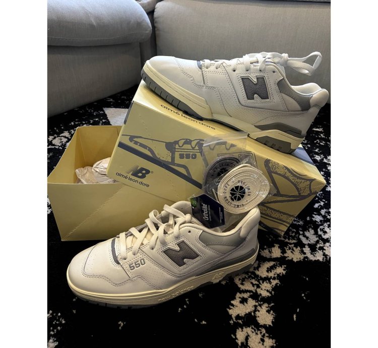 New Balance 550 Aime Leon Dore Gray