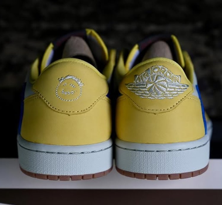 Jordan 1 Retro Low Og Sp Travis Scott Canary womens