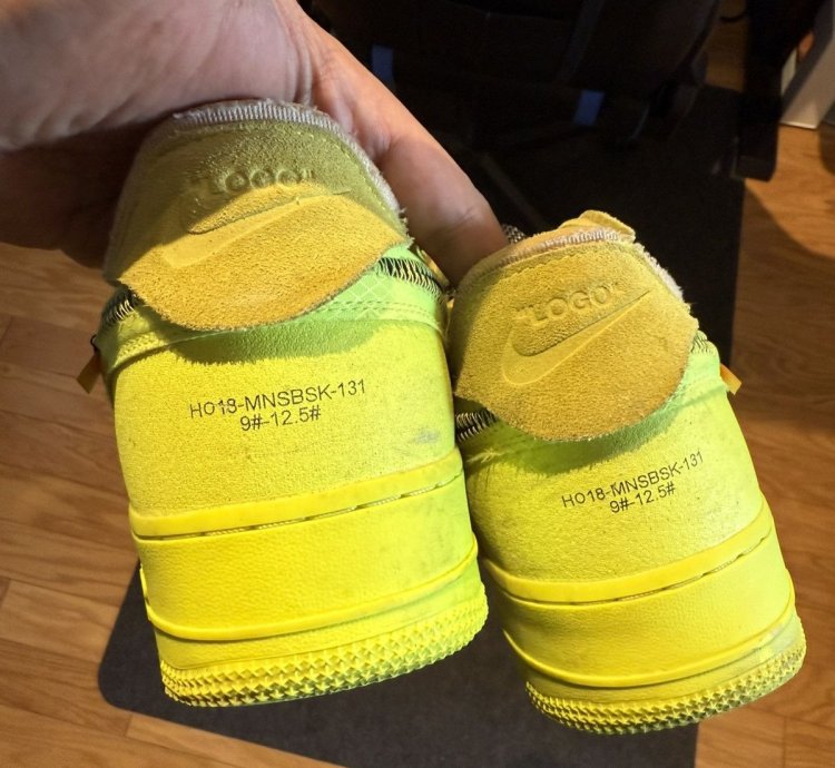 Nike Air Force One Off-white Volt