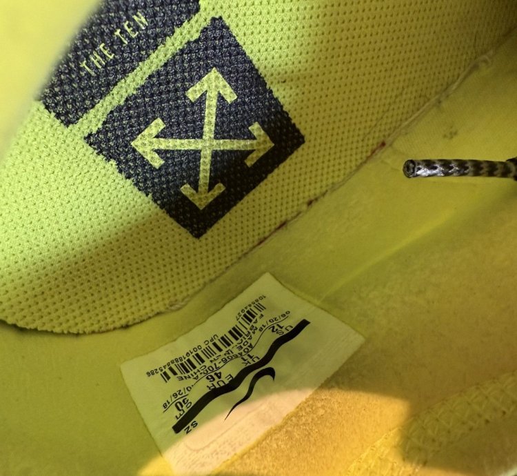 Nike Air Force One Off-white Volt
