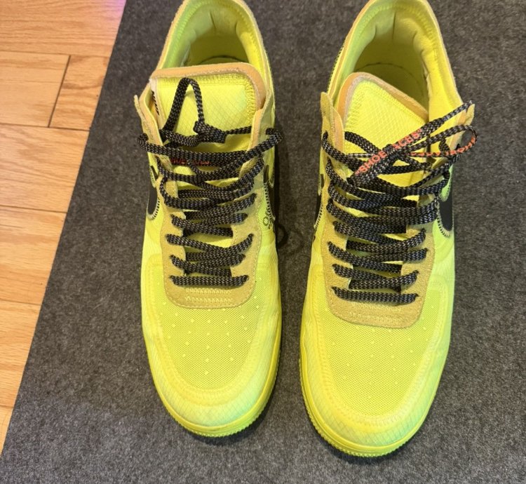 Nike Air Force One Off-white Volt