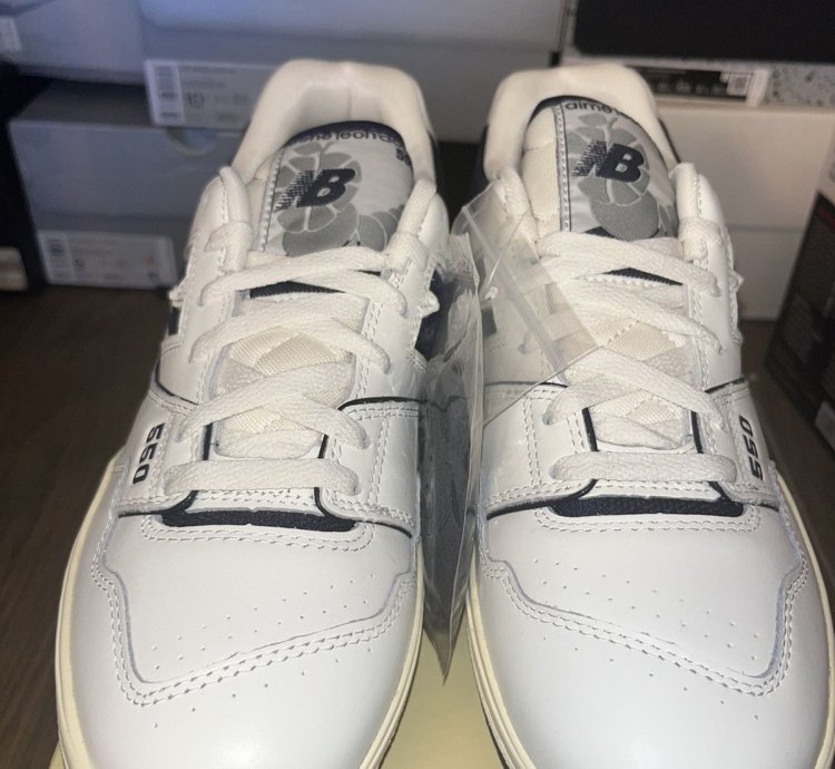 New Balance 550 Aime Leon Dore White Navy