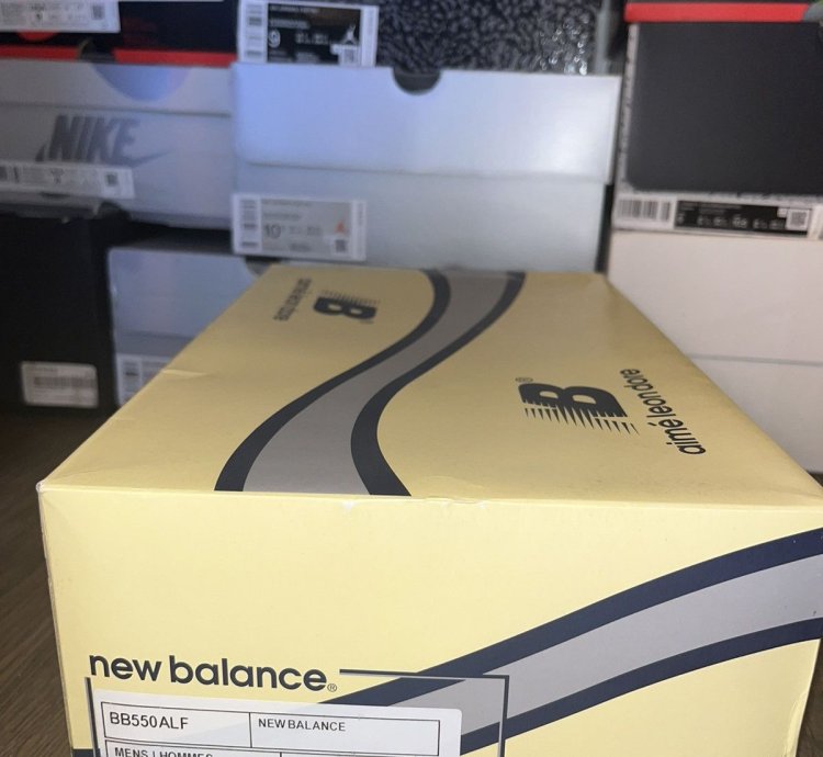 New Balance 550 Aime Leon Dore White Navy