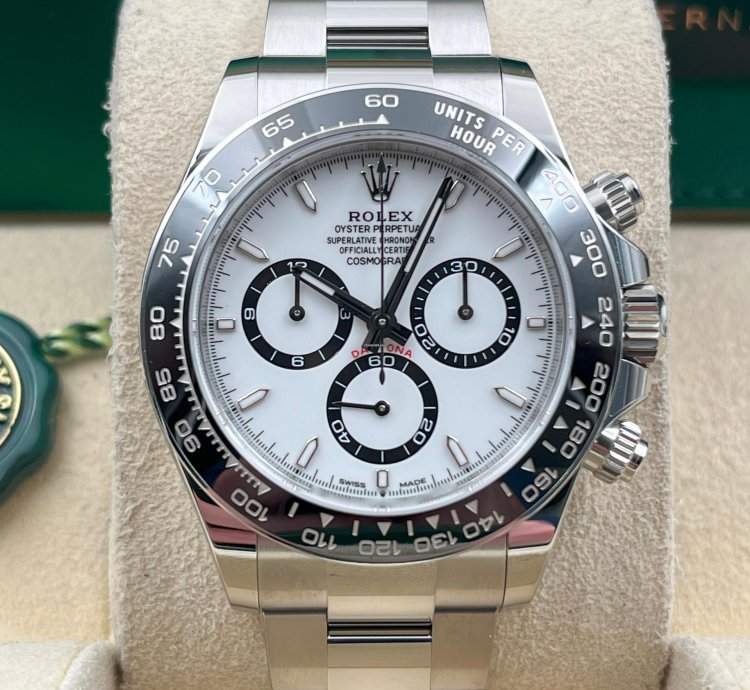 Rolex Daytona Unworn Cosmograph Daytona 40mm White Dial 126500ln Box Papers 2025