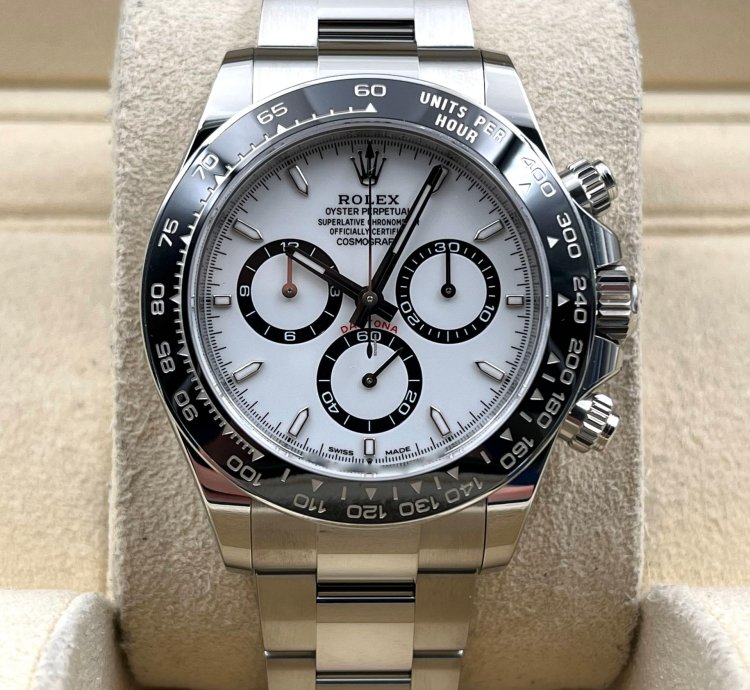 Rolex Daytona Unworn Cosmograph Daytona 40mm White Dial 126500ln Box Papers 2025
