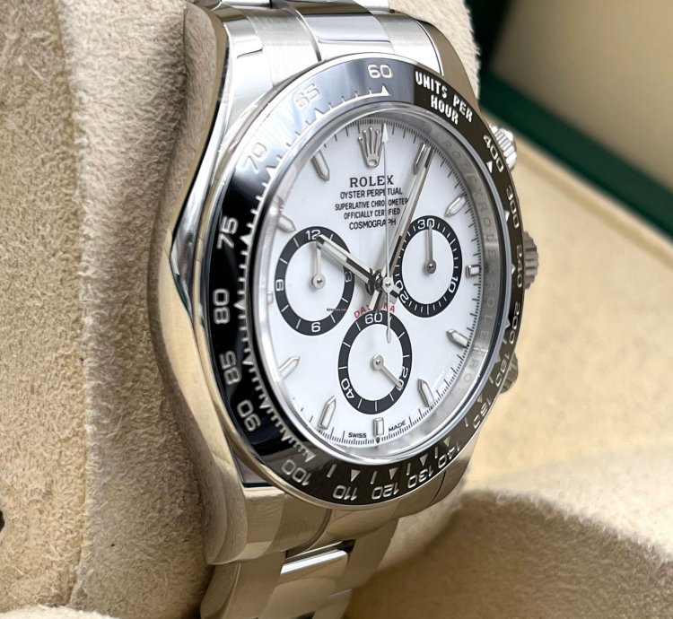 Rolex Daytona Unworn Cosmograph Daytona 40mm White Dial 126500ln Box Papers 2025