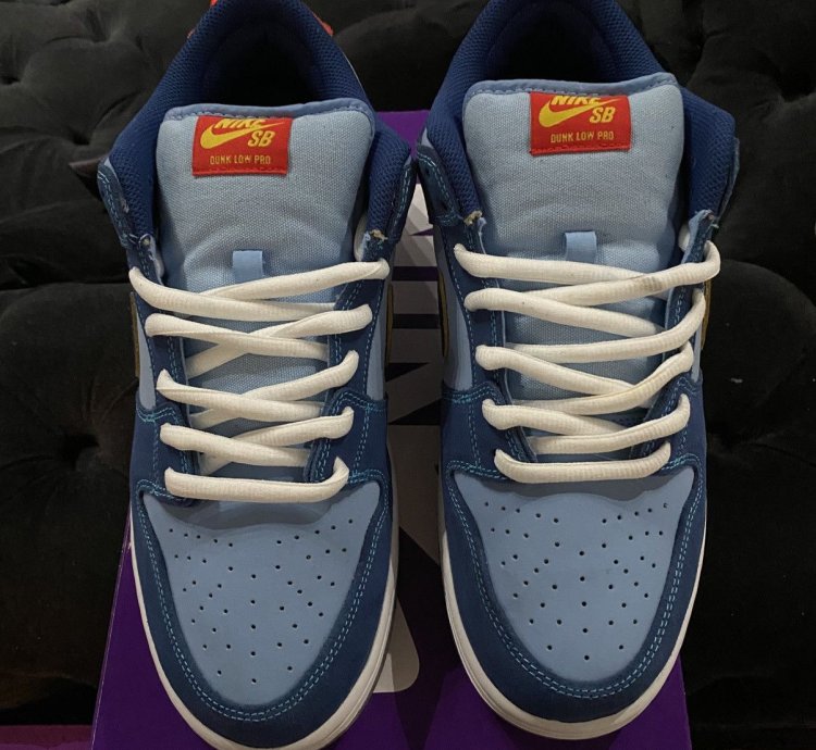 Nike Sb Dunk Low Why So Sad Size 12 Men Dx5549-400 Used