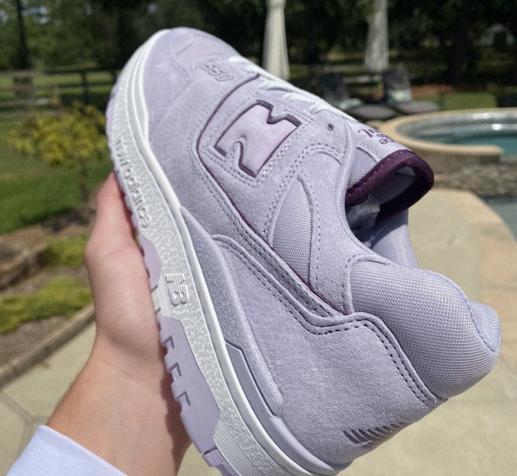 New Balance 550 Rich Paul Forever Yours Violet Purple