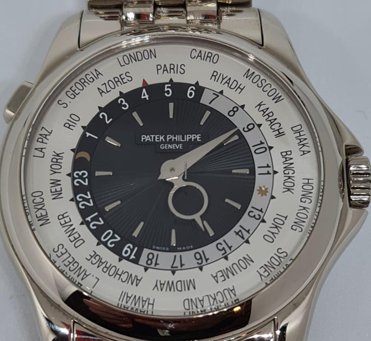 Patek Philippe World Time 5130 1g White Gold