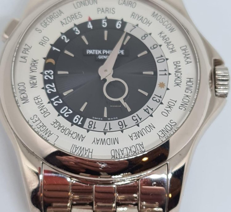 Patek Philippe World Time 5130 1g White Gold