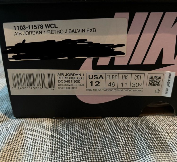 Nike Air Jordan 1 High Balvin