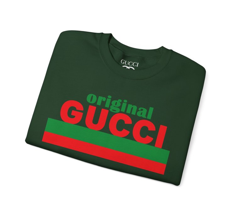 Gucci Green Forest Sweatshirt - Size Usa