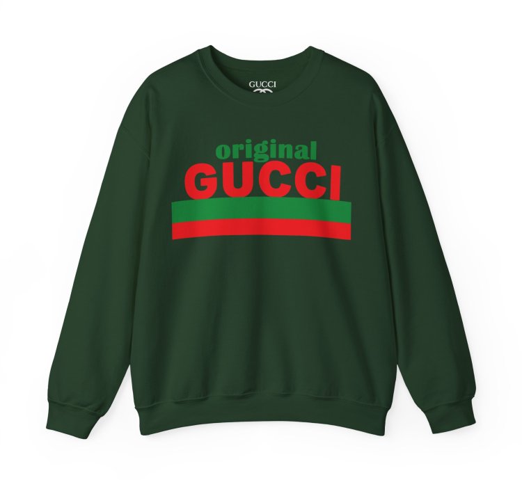 Gucci Green Forest Sweatshirt - Size Usa