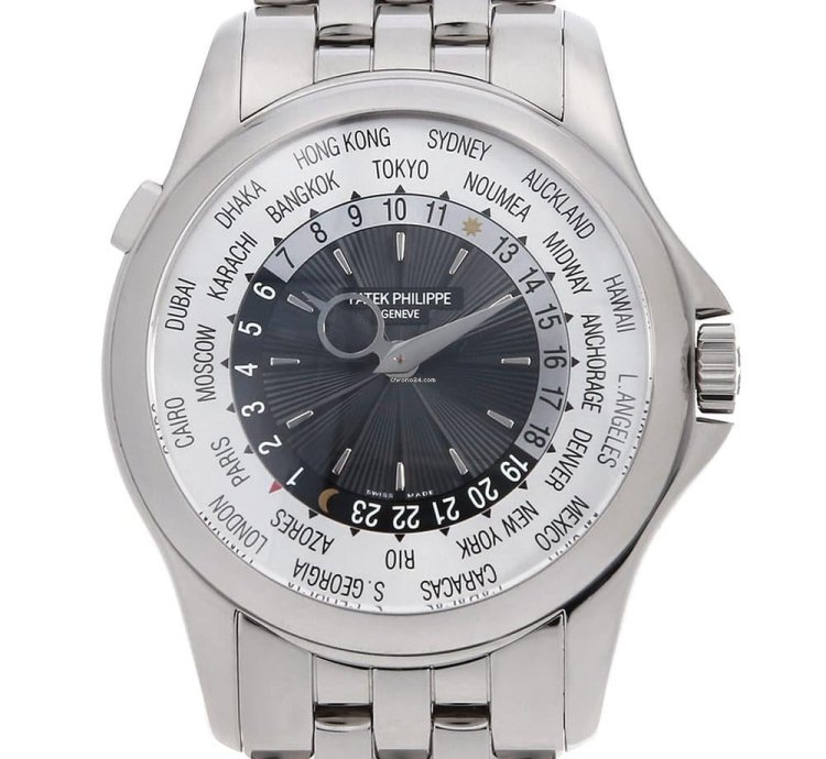 Patek Philippe World Time 5130 1g-010 Used Mens