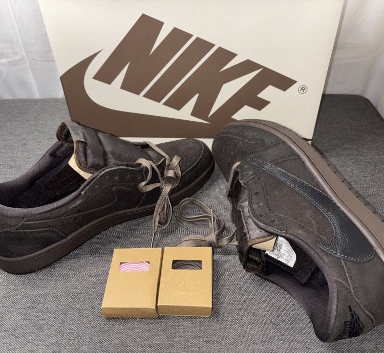 Nike Air Jordan 1 Low Travis Scott Dark Mocha 12 5