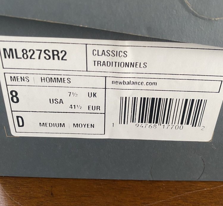 New Balance 827 Stray Rats Sewer Stompers