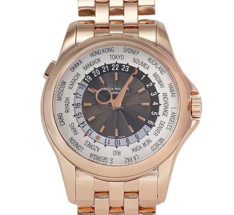 Patek Philippe World Time 5130 1r-011 Automatic Good