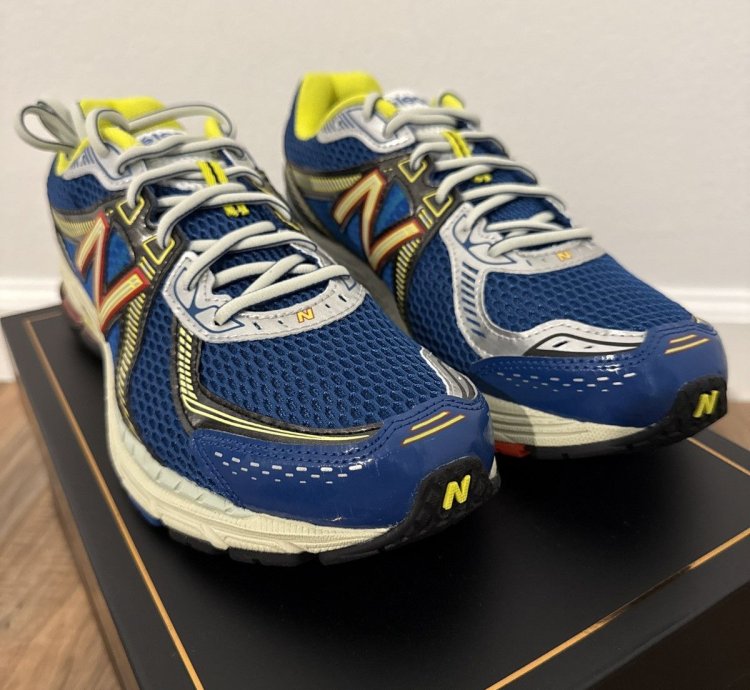 New Balance 860v2 Aime Leon Dore Ald Blue Yellow Us 10