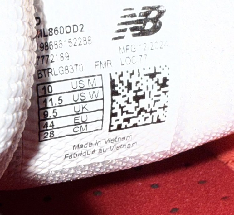 New Balance 860v2 Aime Leon Dore Ald Red Us 10