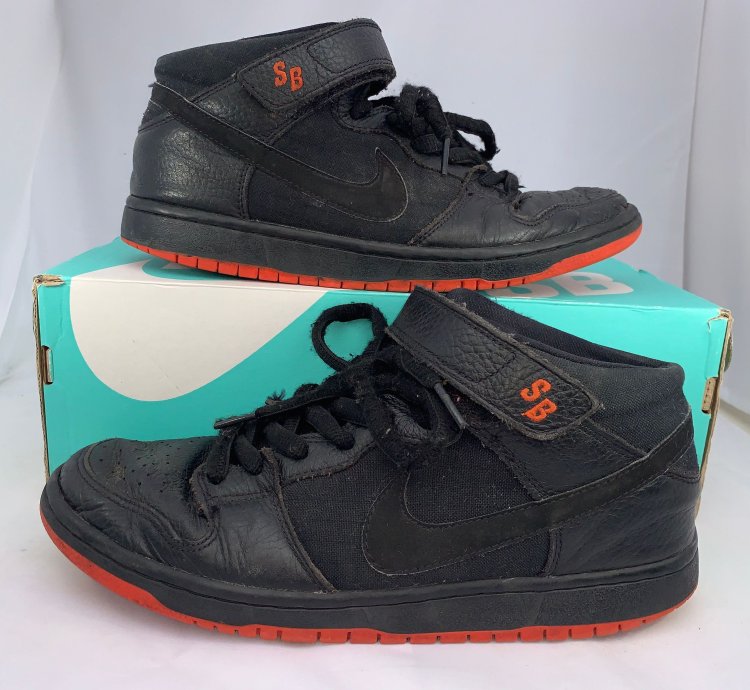 Nike Sb Dunk Mid Halloween 2014 Size 9