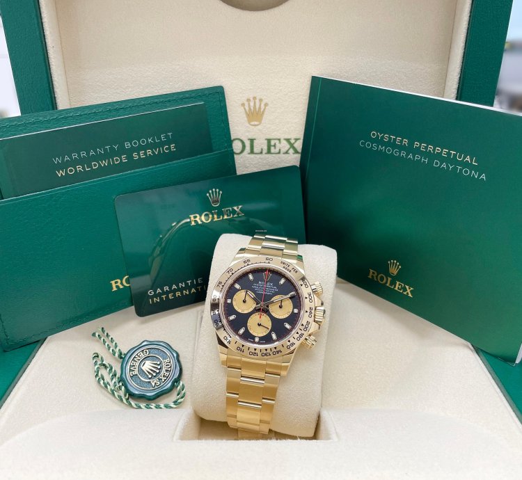 Rolex Daytona Unworn Daytona 116508 Paul Newman Dial 18k Yellow Gold Oyster Bracelet 40mm