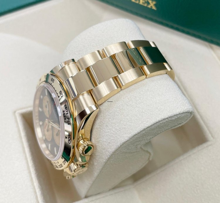 Rolex Daytona Unworn Daytona 116508 Paul Newman Dial 18k Yellow Gold Oyster Bracelet 40mm