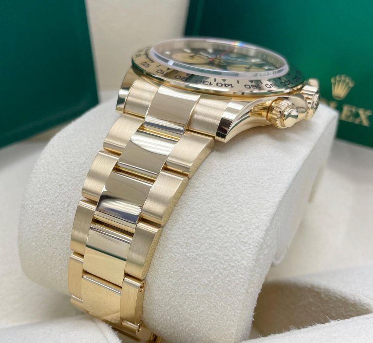 Rolex Daytona Unworn Daytona 116508 Paul Newman Dial 18k Yellow Gold Oyster Bracelet 40mm