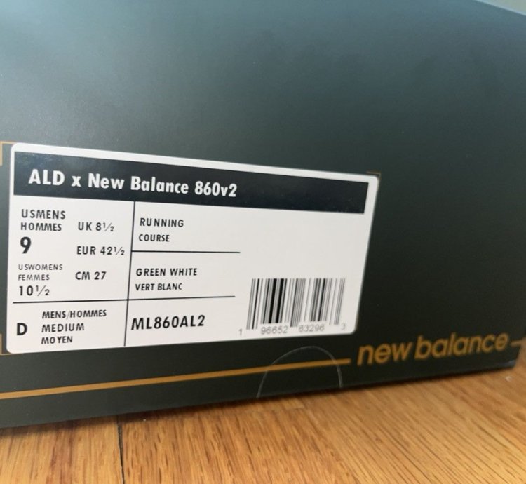 New Balance 860v2 Aime Leon Dore Green