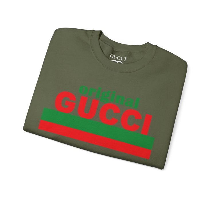 Gucci Military Green Sweatshirt - Size Usa