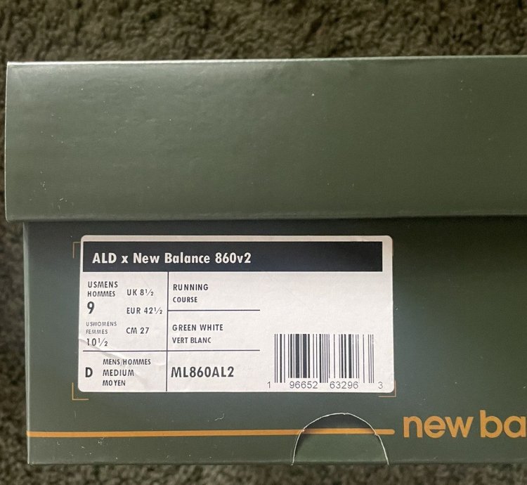 New Balance 860v2 Aime Leon Dore Green Ml860al2