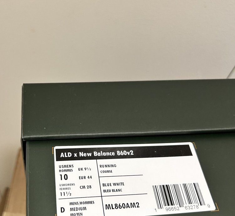 New Balance 860v2 Aime Leon Dore Red Ald Ml860am2