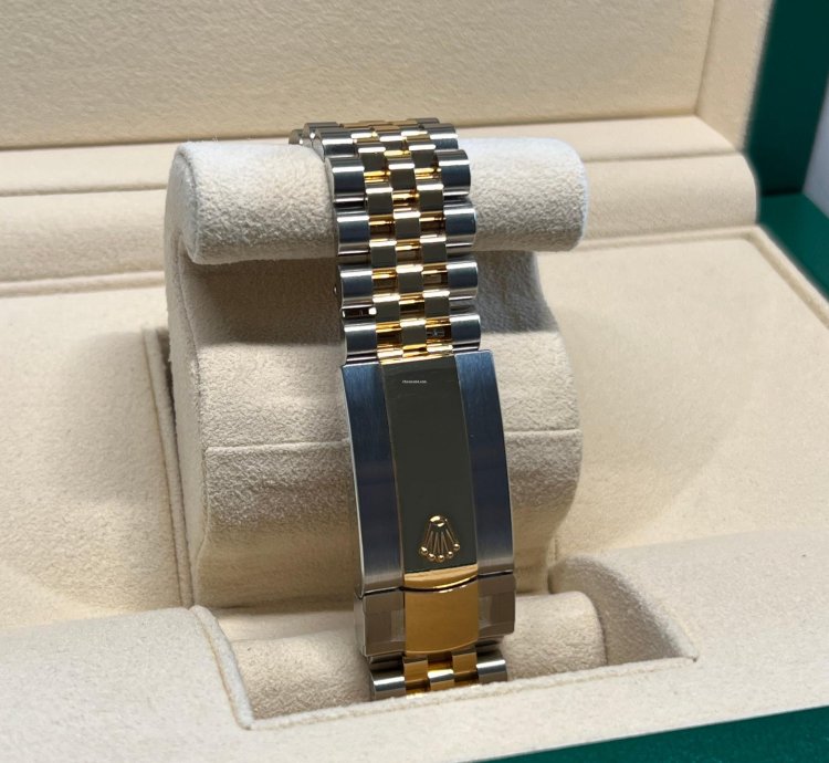 Rolex Sky-dweller Unworn Two Tone Yellow Gold Sky-dweller White Dial Jubilee Bracelet 326933
