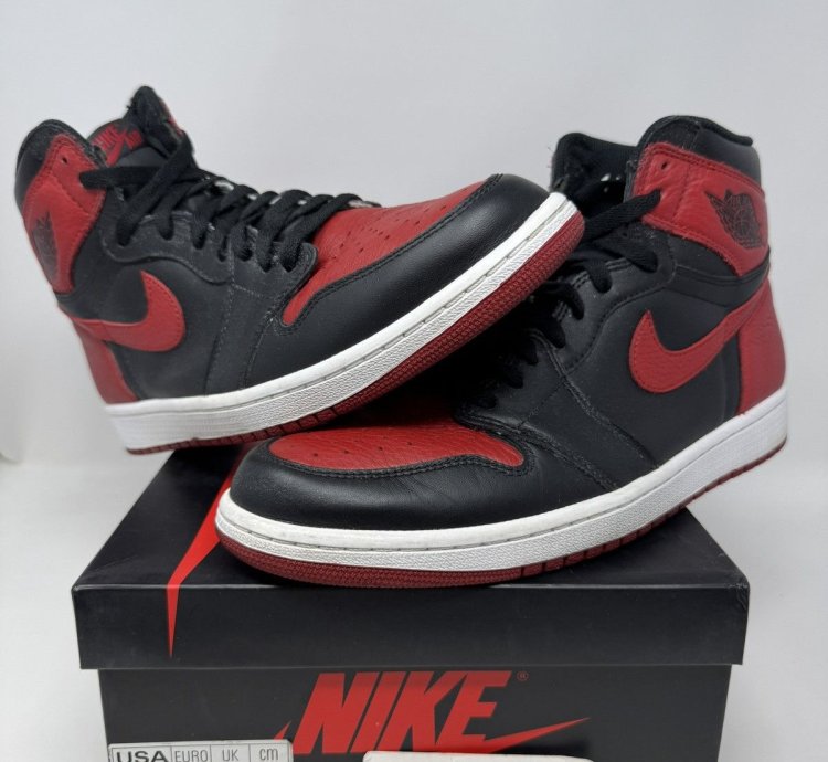 Nike Air Jordan 1 Retro High Og Banned Bred 2016