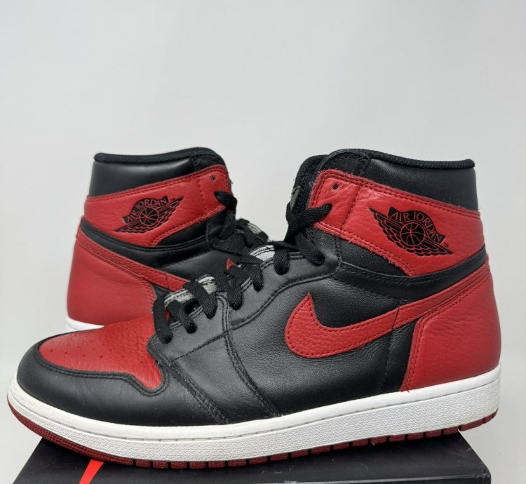 Nike Air Jordan 1 Retro High Og Banned Bred 2016