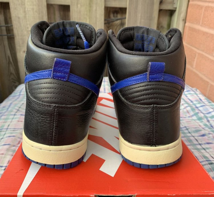 Dunk High Black Royal Blue 2012