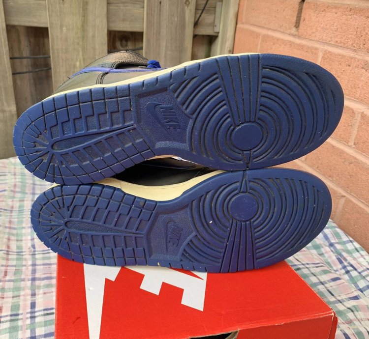 Dunk High Black Royal Blue 2012