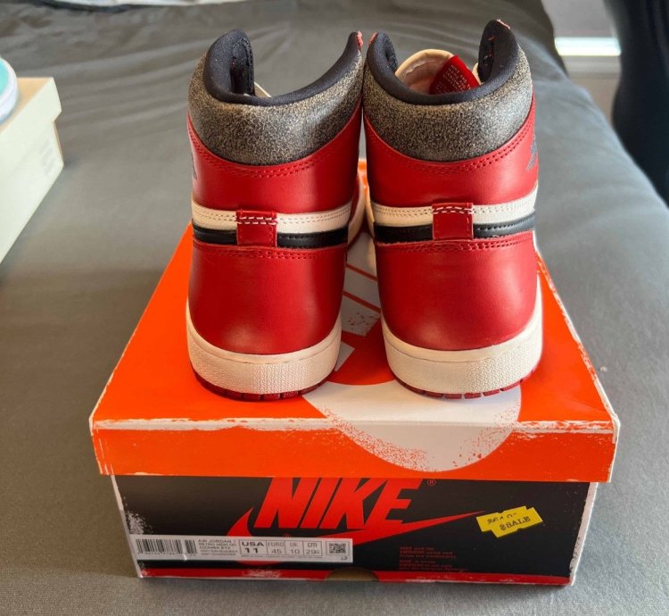 Nike Air Jordan 1 Retro Lost Found Size 11 Dz5485 612