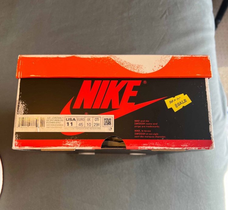 Nike Air Jordan 1 Retro Lost Found Size 11 Dz5485 612