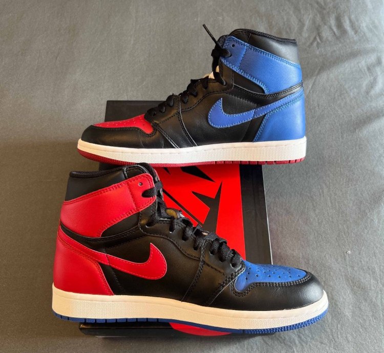Nike Air Jordan 1 Retro Top 3 Size 8 5 555088 026