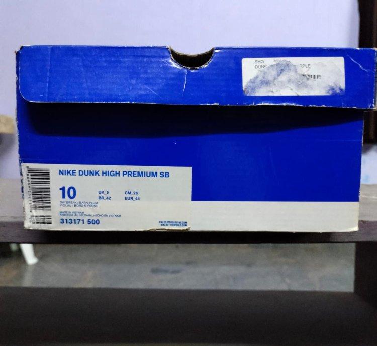 Nike Sb Dunk Plum Dunk High