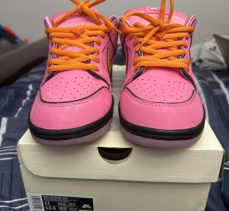 Nike Sb Dunk Powerpuff Girls Blossom